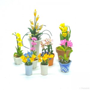 Растения и цветы для кукольного домика