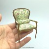 Кресло, кукольная миниатюра 1:12