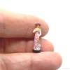 Статуэтка Модная леди в розовом платье с собачкой, миниатюра 1:!2