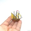 Модель корабля Галеон, кукольная миниатюра 1:12