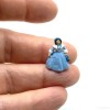 Георгианская дама в голубом платье, миниатюра 1:144