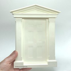 Дверь Георгианская входная, большая, масштаб 1:12