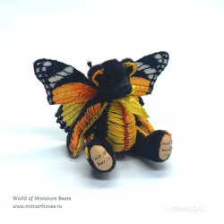 Flutterflash butterfly Коллекционный мишка, брошь