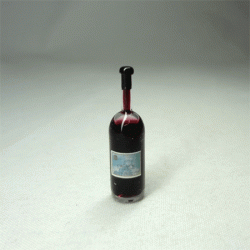 Бутылка вина, масштаб 1:12
