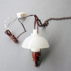 Лампа потолочная, кукольная миниатюра 1:12