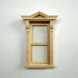Викторианское окно, миниатюра, масштаб 1:12