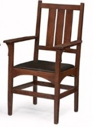 Кресло Timber Slat Back Carver Chair, масштаб 1:12
